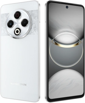 Смартфон Tecno Spark 30 128Gb 8Gb серебристый моноблок 3G 4G 2Sim 6.78" 1080x2436 Android 14 64Mpix 802.11 a/b/g/n/ac NFC GPS GSM900/1800 GSM1900 TouchSc Protect VidConf FM A-GPS microSD max1024Gb - купить недорого с доставкой в интернет-магазине