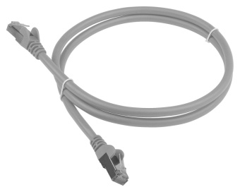 Патч-корд Lanmaster LAN-PC45/S6-3.0-GY FTP RJ-45 вил.-вилка RJ-45 кат.6 3м серый LSZH (уп.:1шт) - купить недорого с доставкой в интернет-магазине