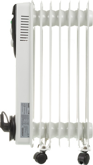 Радиатор масляный Ballu Classic BOH/CL-07WRN 1500Вт белый/черный - купить недорого с доставкой в интернет-магазине