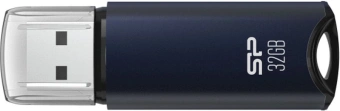 Флеш Диск Silicon Power 32GB Marvel M02 SP032GBUF3M02V1B USB3.0 синий - купить недорого с доставкой в интернет-магазине