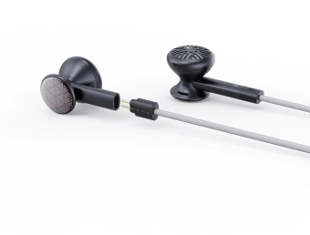 Наушники вкладыши Fiio FF3S 1.2м черный проводные в ушной раковине - купить недорого с доставкой в интернет-магазине