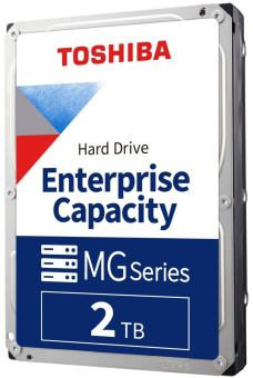 Жесткий диск Toshiba SAS 3.0 2TB MG04SCA20EE Server Enterprise Capacity (7200rpm) 128Mb 3.5" - купить недорого с доставкой в интернет-магазине
