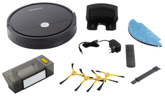 Пылесос-робот Starwind SRV5550 15Вт черный - купить недорого с доставкой в интернет-магазине