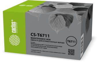 Бункер Cactus CS-T6711 (C13T671100 емкость для отработанных чернил) для Epson WorkForce WF-3620DWF/ WF-3640DTWF/WF-7110DTW - купить недорого с доставкой в интернет-магазине