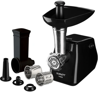 Мясорубка Scarlett SC-MG45M26 1900Вт черный - купить недорого с доставкой в интернет-магазине