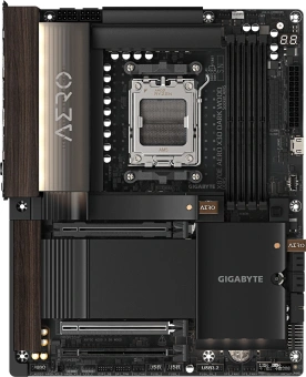 Материнская плата Gigabyte X870E AERO X3D DARK WOOD Socket AM5 AMD X870E 4xDDR5 ATX AC`97 8ch(7.1) 2x5Gg RAID+HDMI - купить недорого с доставкой в интернет-магазине