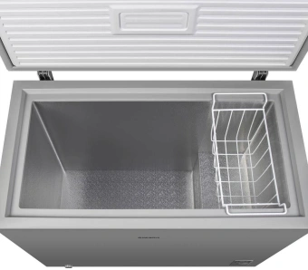 Морозильный ларь Maunfeld MFL200GR серый - купить недорого с доставкой в интернет-магазине