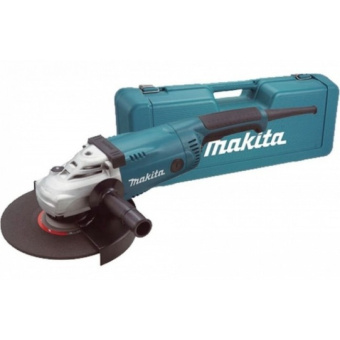 Углошлифовальная машина Makita GA9020SFK 2200Вт 6600об/мин рез.шпин.:M14 d=230мм жестк.кейс - купить недорого с доставкой в интернет-магазине