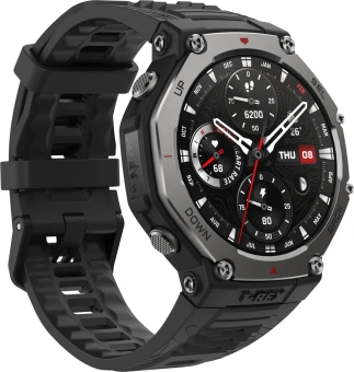 Смарт-часы Amazfit T-Rex 3 A2323 48.5мм 1.5" AMOLED корп.темно-серый рем.темно-серый разм.брасл.:145-210мм (1746721) - цена, купить или заказать с доставкой в интернет-магазине Смарт-часы Amazfit T-Rex 3 A2323 48.5мм 1.5" AMOLED корп.темно-серый рем.темно-серый разм.брасл.:145-210мм (1746721) - купить недорого с доставкой в интернет-магазине