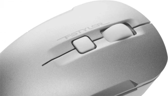 Мышь A4Tech Fstyler FM26 серебристый/белый оптическая 1600dpi USB для ноутбука 4but (FM26 USB (ICY WHITE)) - купить недорого с доставкой в интернет-магазине