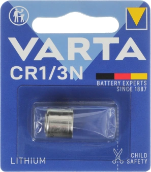 Батарея Varta Lithium CR1/3N (1шт) блистер - купить недорого с доставкой в интернет-магазине