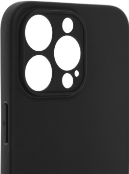 Чехол (клип-кейс) BoraSCO для Apple iPhone 15 Pro Max Silicone Case черный (72415) - купить недорого с доставкой в интернет-магазине