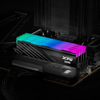Память DDR5 2x16GB 6000MHz A-Data AX5U6000C3616G-DTLABRBK XPG Lancer Blade RGB RTL Gaming PC5-48000 CL36 DIMM ECC 288-pin 1.35В kit dual rank с радиатором Ret - купить недорого с доставкой в интернет-магазине