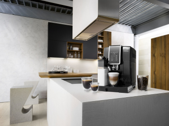 Кофемашина Delonghi Dinamica ECAM 350.50.B 1450Вт черный - купить недорого с доставкой в интернет-магазине