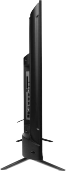 Телевизор LED Hyundai 50" H-LED50BU7100 WebOS Frameless Metal серый/серый 4K Ultra HD 60Hz MEMC DVB-T DVB-T2 DVB-C DVB-S DVB-S2 USB WiFi Smart TV - купить недорого с доставкой в интернет-магазине