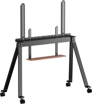 Подставка для телевизора Ultramounts UM313B черный/орех макс.10кг напольный - купить недорого с доставкой в интернет-магазине