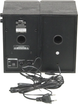 Колонки Sven SPS-619 GOLD 2.0 золотистый/черный 20Вт - купить недорого с доставкой в интернет-магазине