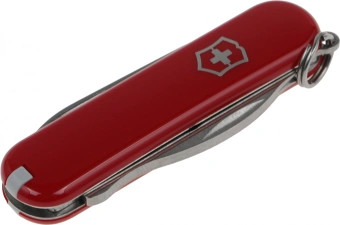 Нож перочинный Victorinox Rally (0.6163) 58мм 9функц. красный карт.коробка - купить недорого с доставкой в интернет-магазине