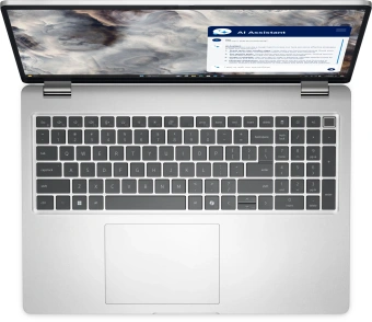 Ноутбук Dell Pro 16 Plus PB16250 Core Ultra 5 235U 16Gb SSD512Gb Intel Graphics 16" IPS FHD+ (1920x1200) Linux grey WiFi BT Cam (PRO16PL-5658) - купить недорого с доставкой в интернет-магазине