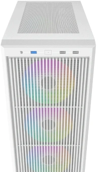 Корпус ID-Cooling Ware 300 белый без БП mATX 6x120mm 2xUSB2.0 1xUSB3.0 audio bott PSU - купить недорого с доставкой в интернет-магазине