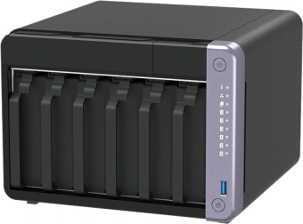 Сетевое хранилище NAS Qnap TS-632X-4G 6-bay - купить недорого с доставкой в интернет-магазине
