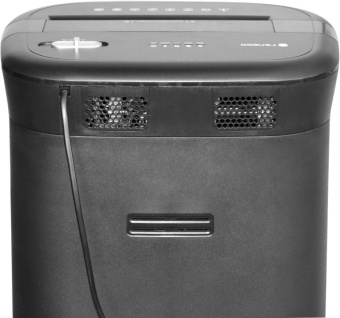 Шредер Heleos УМ28-5 черный/серебристый (секр.P-5) фрагменты 12лист. 28лтр. скрепки скобы пл.карты CD - купить недорого с доставкой в интернет-магазине