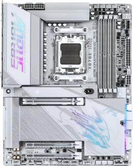 Материнская плата Gigabyte X870E AORUS PRO X3D ICE Socket AM5 AMD X870E 4xDDR5 ATX AC`97 8ch(7.1) 5Gigabit RAID+HDMI - купить недорого с доставкой в интернет-магазине