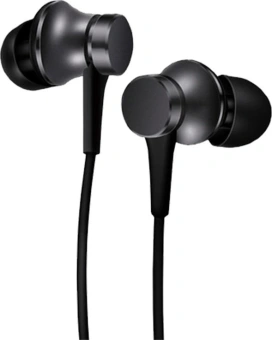 Гарнитура внутриканальные Xiaomi In-Ear 1.25м черный проводные (ZBW4354TY) - купить недорого с доставкой в интернет-магазине