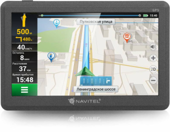 Навигатор Автомобильный GPS Navitel C500 5" 480x272 4Gb microSDHC черный Navitel - купить недорого с доставкой в интернет-магазине