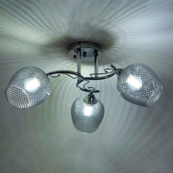 Люстра Hiper Vita H176-3 потолоч. хром - купить недорого с доставкой в интернет-магазине