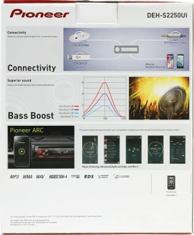 Автомагнитола Pioneer DEH-S2250UI 1DIN 4x50Вт ПДУ RDS - купить недорого с доставкой в интернет-магазине