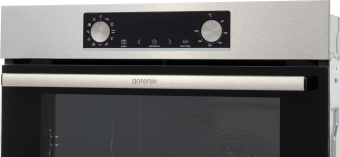 Духовой шкаф Электрический Gorenje BO6735E05X нержавеющая сталь/черный - купить недорого с доставкой в интернет-магазине