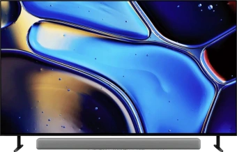 Телевизор OLED Sony 55" K-55XR80 BRAVIA серебристый 4K Ultra HD 120Hz DVB-T DVB-T2 USB WiFi Smart TV - купить недорого с доставкой в интернет-магазине