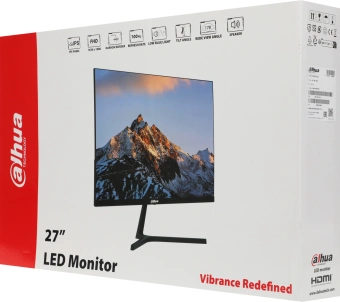 Монитор Dahua 27" DHI-LM27-B201S черный IPS LED 5ms 16:9 HDMI M/M матовая 1000:1 250cd 178гр/178гр 1920x1080 100Hz VGA FHD 3.84кг - купить недорого с доставкой в интернет-магазине