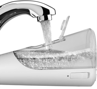 Ирригатор Waterpik WF-21 портатив. импульсн. 2насад. белый - купить недорого с доставкой в интернет-магазине