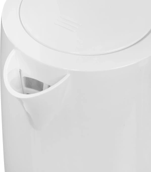 Чайник электрический Candy QA00A1M00RU 1.7л. 2200Вт белый корпус: пластик (CK-100) - купить недорого с доставкой в интернет-магазине