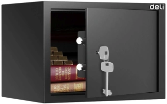 Сейф Deli Srock ET562 250x350x250мм ключевой - купить недорого с доставкой в интернет-магазине