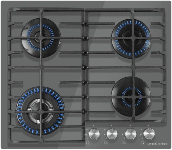 Газовая варочная поверхность Maunfeld EGHG.64.63CDGR/G графит - купить недорого с доставкой в интернет-магазине