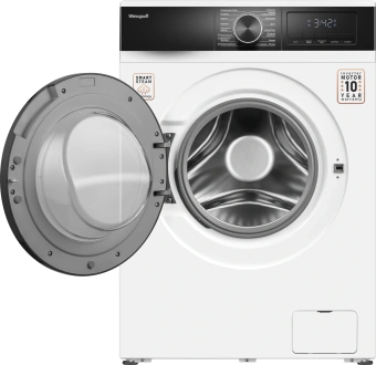 Стиральная машина Weissgauff WM 45712 Inverter Steam класс: A+++ загр.фронтальная макс.:7кг белый инвертор - купить недорого с доставкой в интернет-магазине