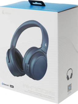 Гарнитура мониторные Edifier WH700NB т.голубой беспроводные bluetooth оголовье - купить недорого с доставкой в интернет-магазине