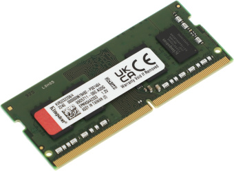 Память DDR4 4GB 3200MHz Kingston KVR32S22S6/4 Valueram RTL PC4-25600 CL22 SO-DIMM 260-pin 1.2В single rank Ret - купить недорого с доставкой в интернет-магазине