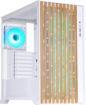 Корпус Formula TimberLine T0 белый без БП mATX 6x120mm 6x140mm 2xUSB3.0 audio - купить недорого с доставкой в интернет-магазине