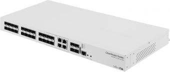 Коммутатор MikroTik CRS328-4C-20S-4S+RM 4xКомбо(1000BASE-T/SFP) 20SFP 4SFP+ управляемый - купить недорого с доставкой в интернет-магазине