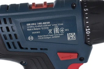 Дрель-шуруповерт Bosch GSR 120-LI аккум. патрон:быстрозажимной (кейс в комплекте) (06019G8000) - купить недорого с доставкой в интернет-магазине