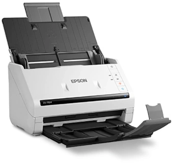 Сканер протяжный Epson WorkForce DS-770II (B11B262401/501) A4 белый/черный - купить недорого с доставкой в интернет-магазине