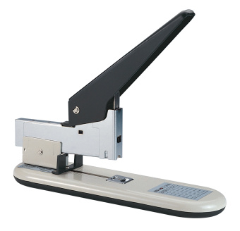 Степлер настольный Kw-Trio 050LB 050-LB 23/6 23/8 23/10 23/13 23/15 23/17 23/20 23/23 (210листов) черный/серый металл/пластик - купить недорого с доставкой в интернет-магазине