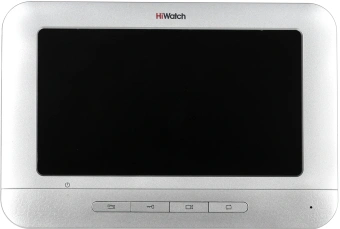 Видеодомофон HiWatch DS-D100MF белый - купить недорого с доставкой в интернет-магазине