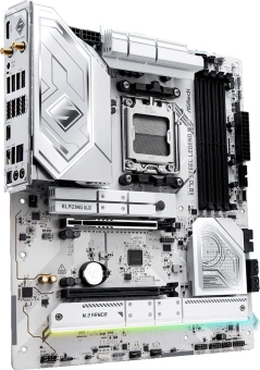 Материнская плата Asrock X870 STEEL LEGEND WIFI Socket AM5 AMD X870 4xDDR5 ATX AC`97 8ch(7.1) 2.5Gg RAID+HDMI - купить недорого с доставкой в интернет-магазине