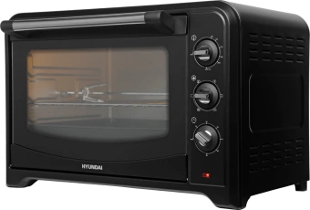 Мини-печь Hyundai MIO-HY106 60л. 2200Вт черный - купить недорого с доставкой в интернет-магазине
