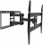 Кронштейн для телевизора Arm Media COBRA-50 черный 26"-65" макс.35кг настенный поворотно-выдвижной и наклонный - купить недорого с доставкой в интернет-магазине